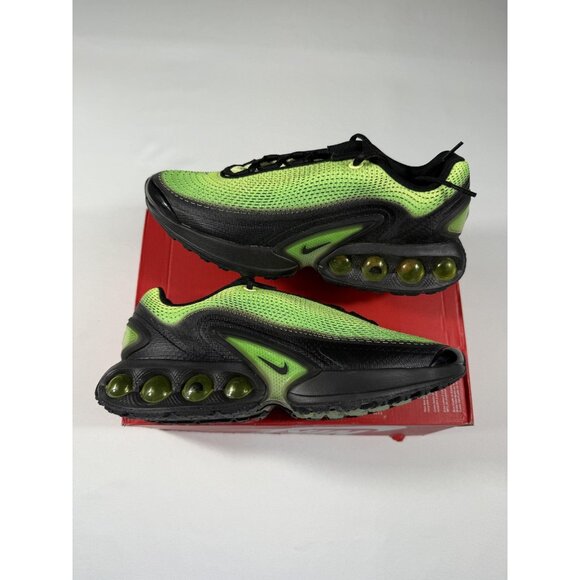 New Nike Air Max DN AMD Shoes Mens Size 10 Lemon Twist Black HV3521-700 Sneakers - Picture 3 of 11